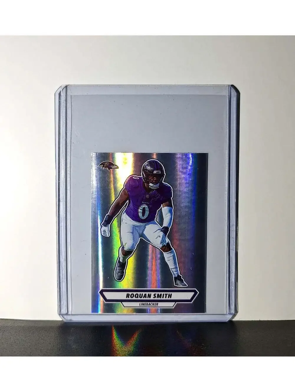 Roquan Smith 2025 Panini NFL #103 Foil Sticker Baltimore Ravens
